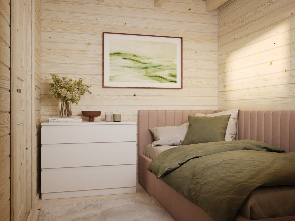 Sandra M (6.1x4.1m | 29.9m2 | 44mm) Three Room Traditional Holiday Log Cabin - Palmako UK