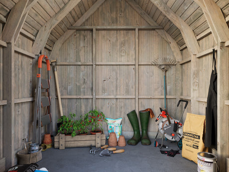 Emilia (2.4x1.9m | 4.0m2 | 18mm) Addon Shed for Emilia Greenhouses