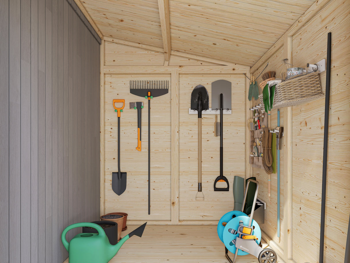 Mia S (2.2x1.7m | 3.6m2) Storage Shed - Palmako UK
