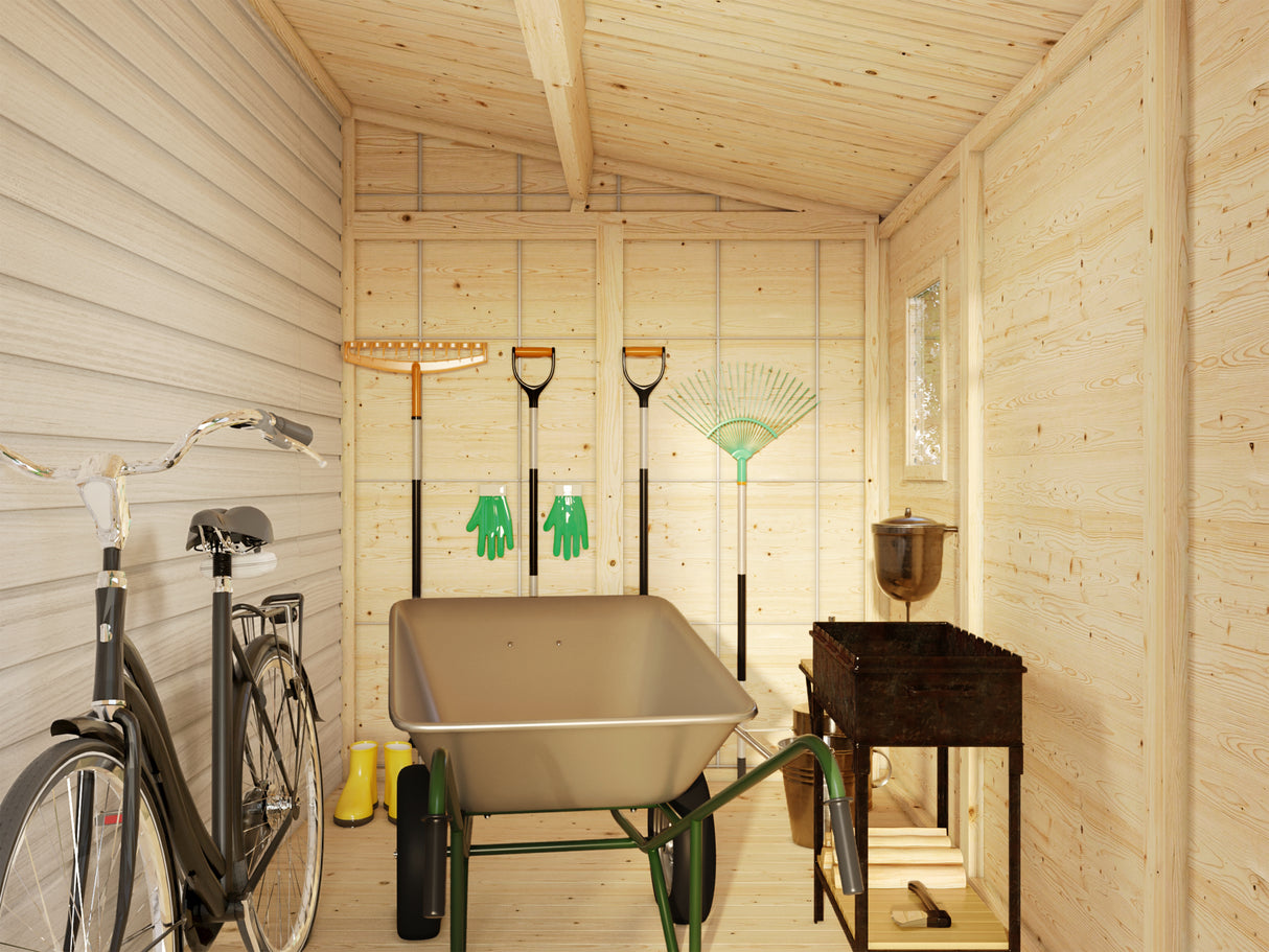 Mia M (3.3x1.7m | 5.4m2) Storage Shed - Palmako UK