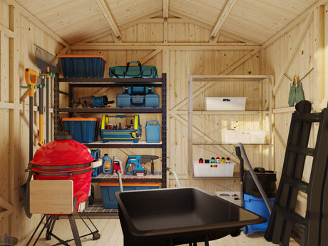 Nils S (2.3x2.4m | 5.4m2) Storage Shed