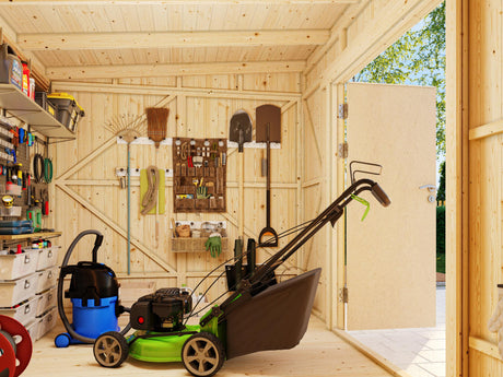 Stig (3.5x2.4m | 8.2m2) Sturdy and Secure Shed for Garden Storage
