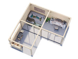 Lenna 423/723 (6x6m | 24.9m2) Glass Garden Room With Sliding Doors (Double Glazing Available)