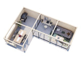 Lenna 420/720 (9x6m | 33.2m2) Glass Garden Room With Sliding Doors (Double Glazing Available) - Palmako UK