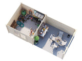 Ella (6.7x3.2m | 8.7+10.0m2 | 28mm) Roof Summer House - Palmako UK