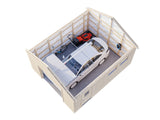 Andre S (4.5x5.5m | 21.5m2) Single Self Build Garage with Sectional Door - Palmako UK