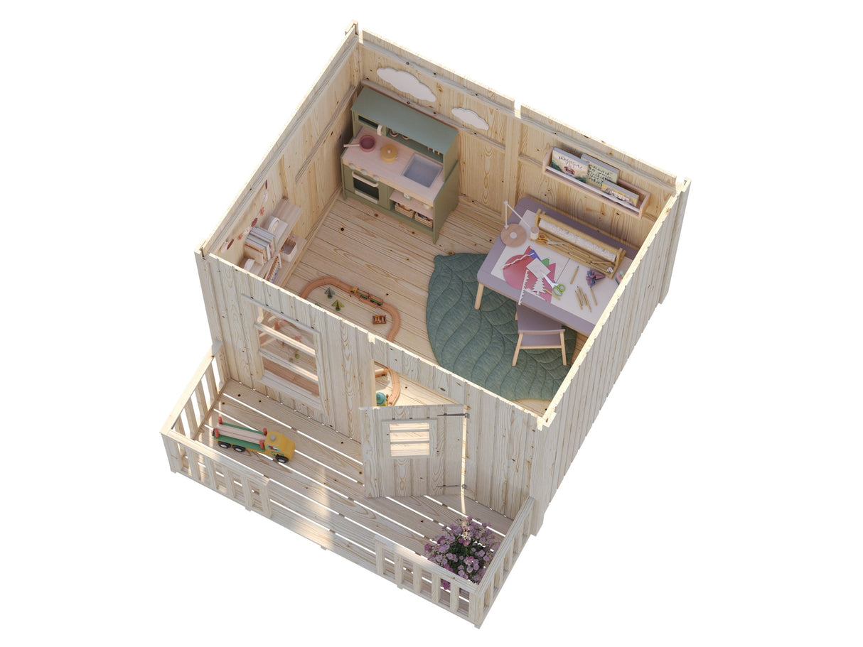 Harry (2x1.6m | 3.1m2 | 16mm) Playhouse