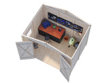Dan XS (2.4x1.9m | 4.6m2) Compact Timber Garden Shed