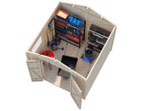 Nils S (2.3x2.4m | 5.4m2) Storage Shed - Palmako UK