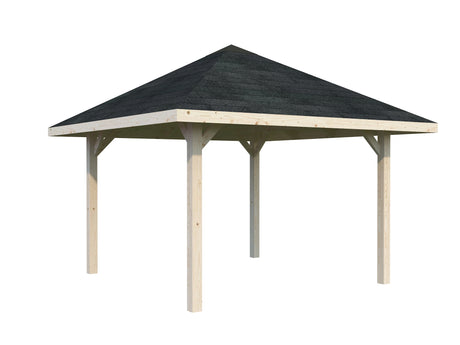 Bianca Gazebo M (3x3m | 8,3m2 | 120x120mm) Modern Gazebo with Pyramid Roof