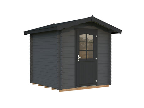 Vivian S (2x2m | 3.8m2 | 28mm) Compact Garden Log Cabin