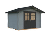 Vivian M (3x2.4m | 6.9m2 | 28mm) Compact Garden Log Cabin