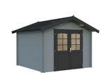 Lotta S (3x3m | 7.3m2 | 28mm) Garden Storage Log Cabin