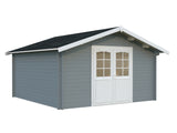 Lotta L (4x4m | 13.9m2 | 34mm) Traditional Square Garden Log Cabin