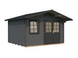 Emma M (3.8x3.2m | 10.4m2 | 34mm) Alpine Style Log Cabin