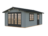 Irene M (3.8x5.7m | 19.0m2 | 44mm) Spacious Garden Log Cabin