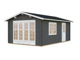 Irene M (3.8x5.7m | 19.0m2 | 44mm) Spacious Garden Log Cabin