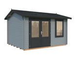 Iris S (3.8x3m | 9.6m2 | 28mm) Compact Under 2.5m Garden Summer House - Palmako UK