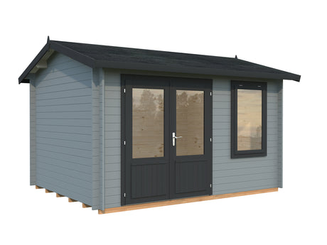 Iris S (3.8x3m | 9.6m2 | 28mm) Compact Under 2.5m Garden Summer House