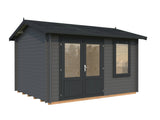 Iris S (3.8x3m | 9.6m2 | 28mm) Compact Under 2.5m Garden Summer House - Palmako UK