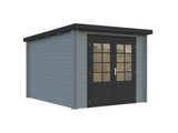 Ella (2.6x3.2m | 6.9m2 | 28mm) Small Pent Roof Summer House - Palmako UK