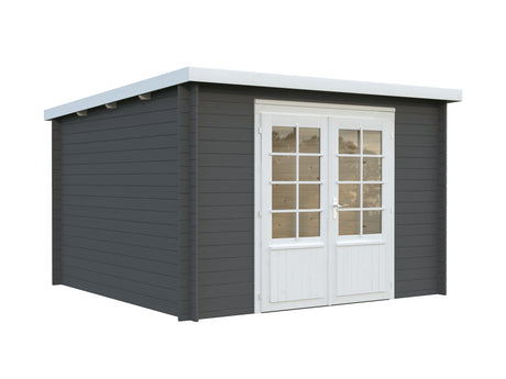 Ella (3.2x3.2m | 8.7m2 | 28mm) Pent Roof Garden House