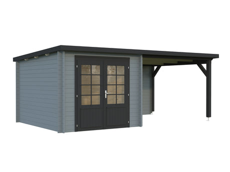 Ella (5.5x3.2m | 6.9+8.2m2 | 28mm) Roof Summer House