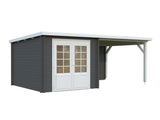 Ella (5.5x3.2m | 6.9+8.2m2 | 28mm) Roof Summer House