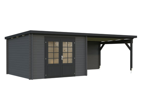 Ella (6.7x3.2m | 8.7+10.0m2 | 28mm) Roof Summer House