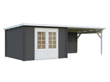 Ella (6.7x3.2m | 8.7+10.0m2 | 28mm) Roof Summer House - Palmako UK