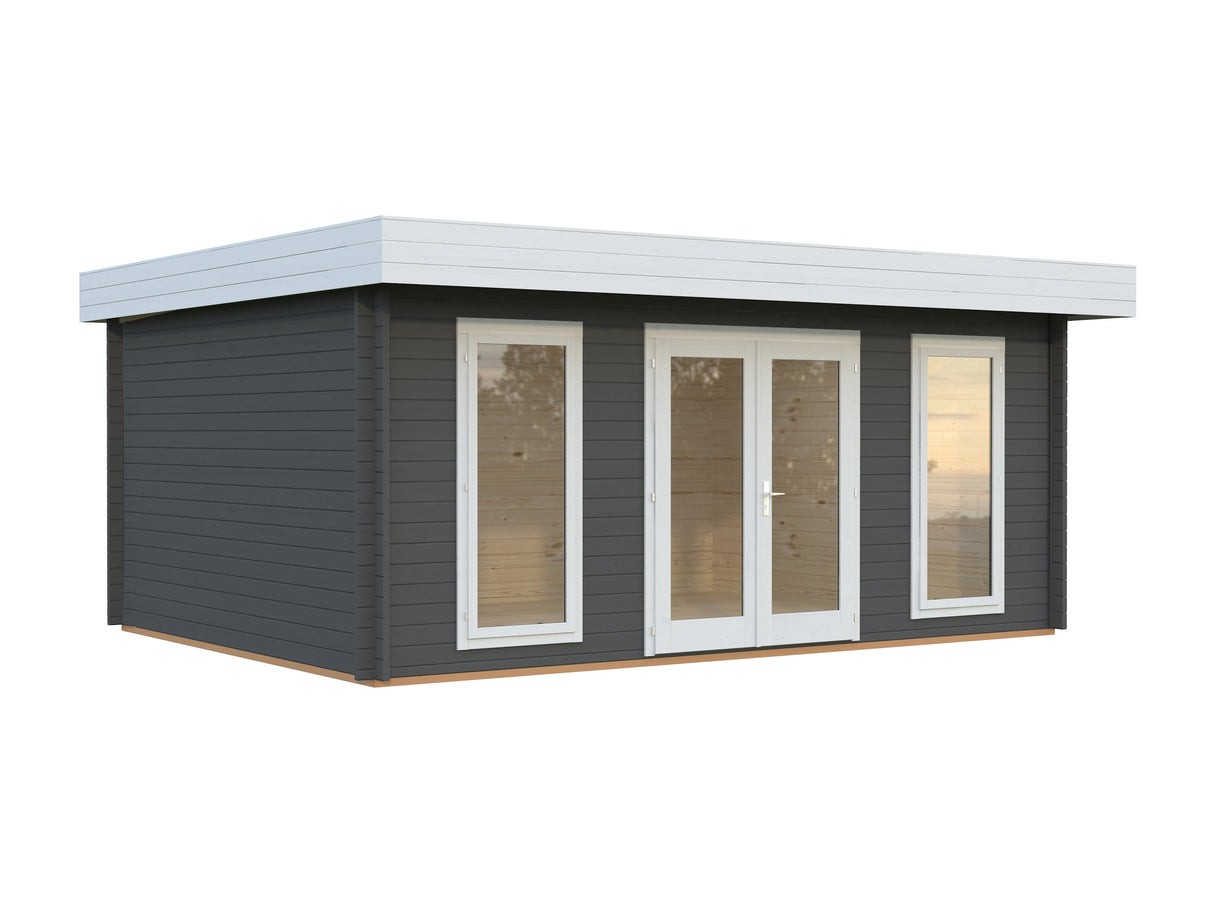 Bret M (5.5x4.1m | 19.9m2 | 44mm) Contemporary Summer House