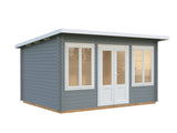Lisa S (4x3m | 11.5m2 | 34mm) Pent Timber Garden Room - Palmako UK