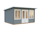 Lisa S (4x3m | 11.5m2 | 34mm) Pent Timber Garden Room