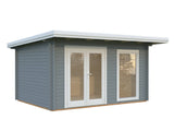 Heidi S (4.1x3m | 11.7m2 | 44mm) Modern Light Garden Room - Palmako UK