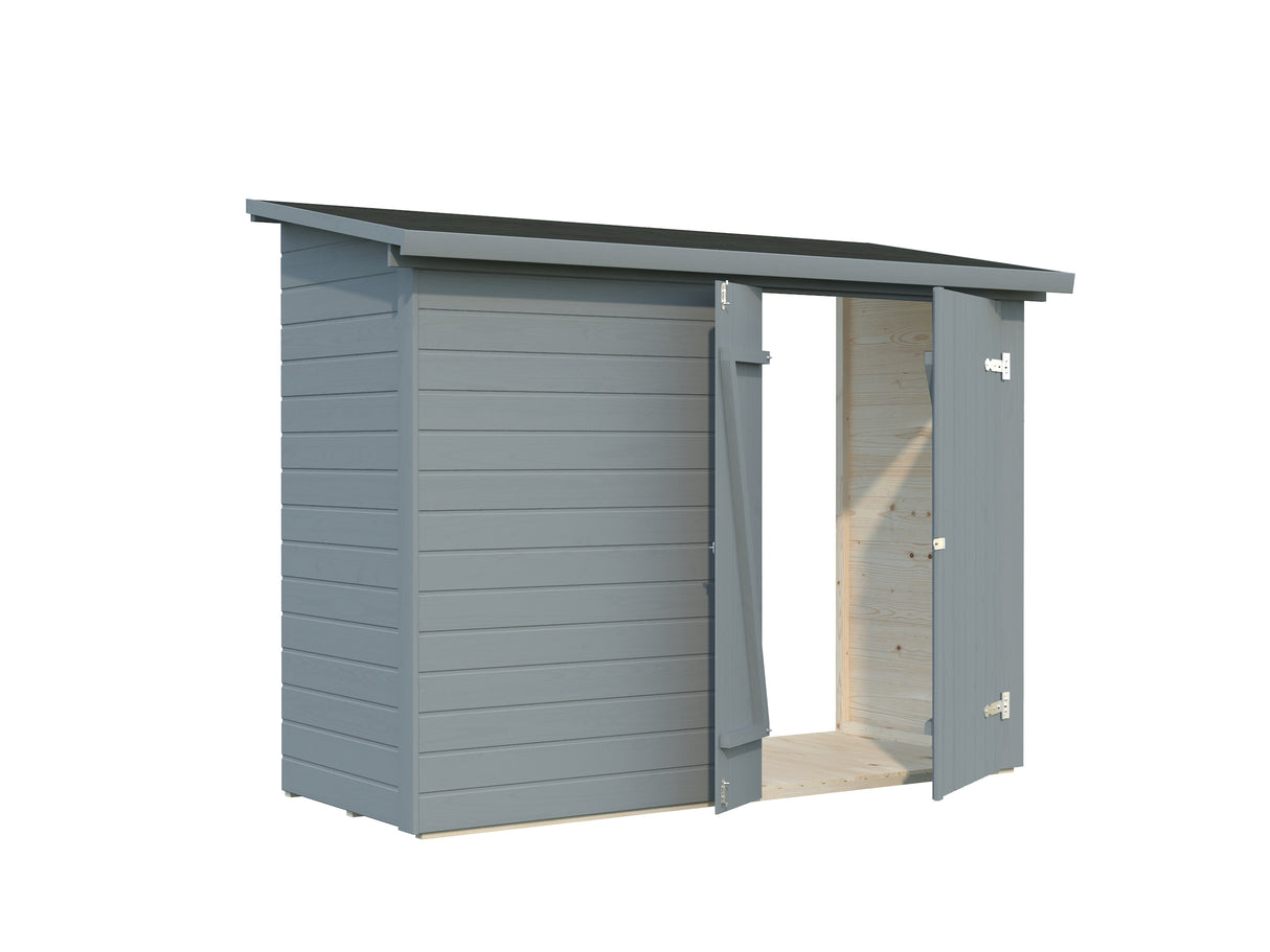 Leif XS (2.3x1m | 2.2m2) Add-on Garden Side Shed