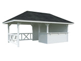 Bianca 110 (5.9x3m | 16.6m2) Garden Bar With Canopy