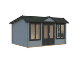 Claudia Pent M (4,2x3,2m | 11,5m2 | 34mm) Under 2.5m Clockhouse Style Log Cabin - Palmako UK