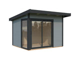 Andrea XS (3x2,7m | 7,5m2 | 44mm) Small Double Glazed Modern Garden Room - Palmako UK