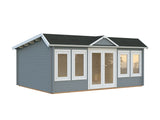 Claudia Pent L (5,5x4m | 19,4m2 | 44mm)  Under 2.5m Clockhouse Style Large Log Cabin