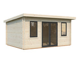 Lisandra M (4,7x3,5m|14,2m2|44mm ) Garden Room with Aluminium Doors and Windows
