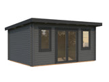 Lisandra M (4,7x3,5m|14,2m2|44mm ) Garden Room with Aluminium Doors and Windows