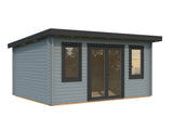 Lisandra M (4,7x3,5m|14,2m2|44mm ) Garden Room with Aluminium Doors and Windows - Palmako UK