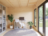 Aurelia XS+ (6x3m|8,4+7,9m2|44mm) Modern Garden Room with Canopy - Palmako UK
