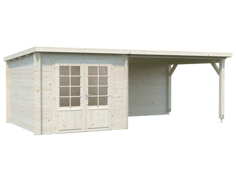 Ella (6.1x3.2m | 6.9+10.0m2 | 28mm) Roof Summer House