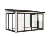 Lumi M (4,2x3m|11,6m2|120x120mm ) Glass Extension Attached Conservatory