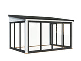 Lumi M (4,2x3m|11,6m2|120x120mm ) Glass Extension Attached Conservatory