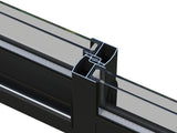 Lumi XL(5,8x4,2m|23,3m2|120x120mm ) Spacious Attached Glass Conservatory - Palmako UK