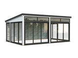 Saga XL (5,8x4,2m|23,3m2|120x120mm ) Spacious Modern Detached Conservatory