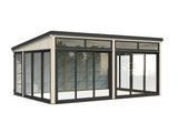 Saga XL (5,8x4,2m|23,3m2|120x120mm ) Spacious Modern Detached Conservatory