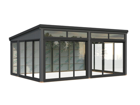 Saga XL (5,8x4,2m|23,3m2|120x120mm ) Spacious Modern Detached Conservatory
